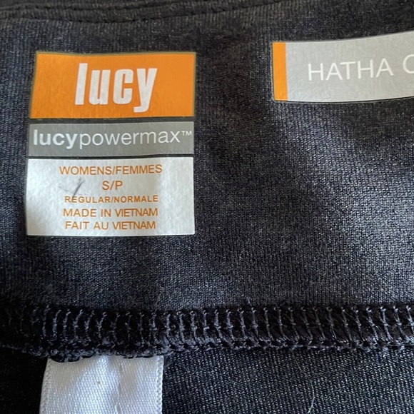 Lucy Hatha Collection Yoga Pants Leggings size S/P - Picture 6 of 6